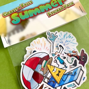 Gravity Falls | Summer Sticker Pack