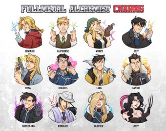 Fullmetal Alchemist | Character Charms [PREORDER]