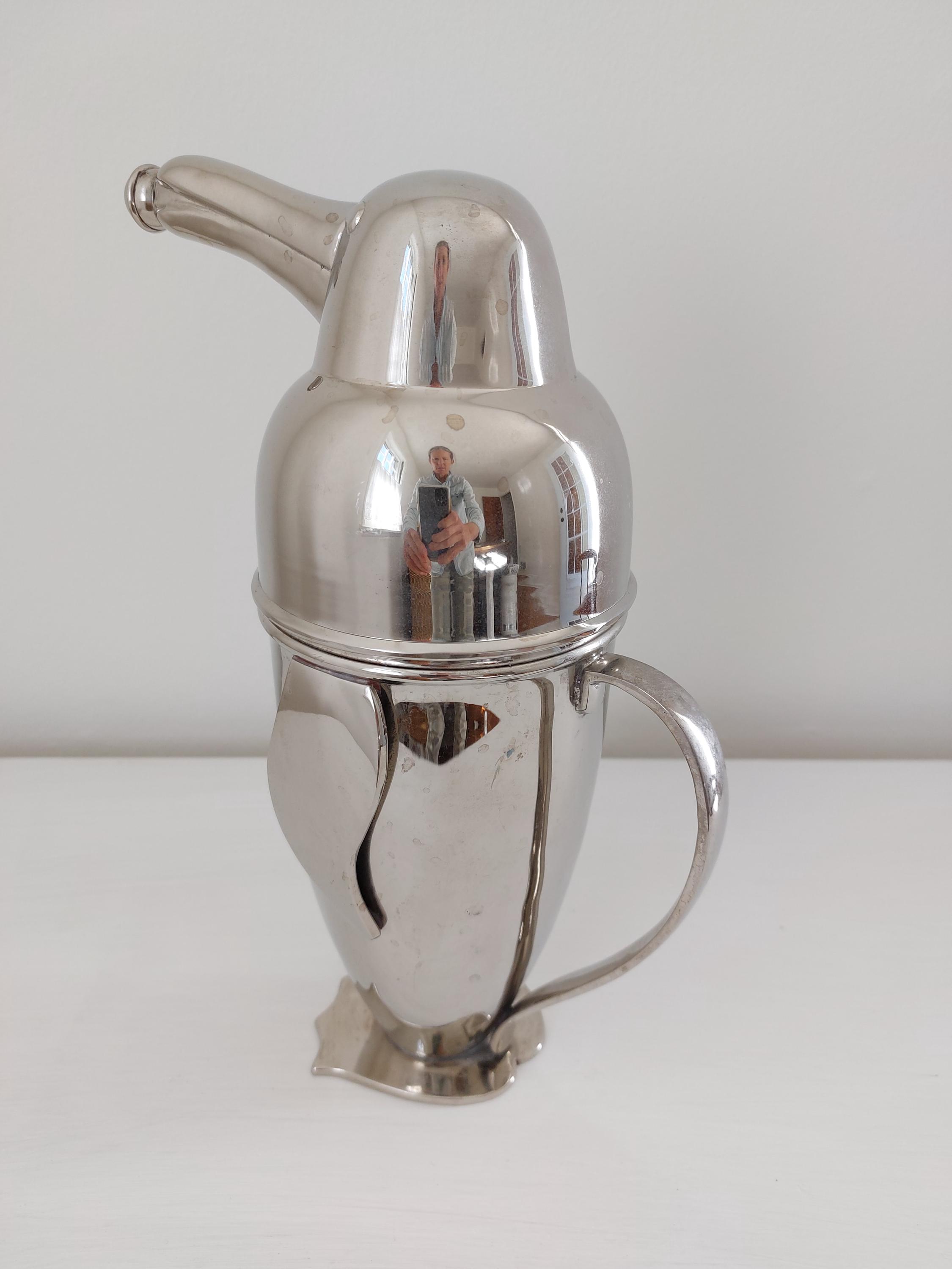 Vintage Restoration Hardware RH Penguin Cocktail Shaker - Etsy