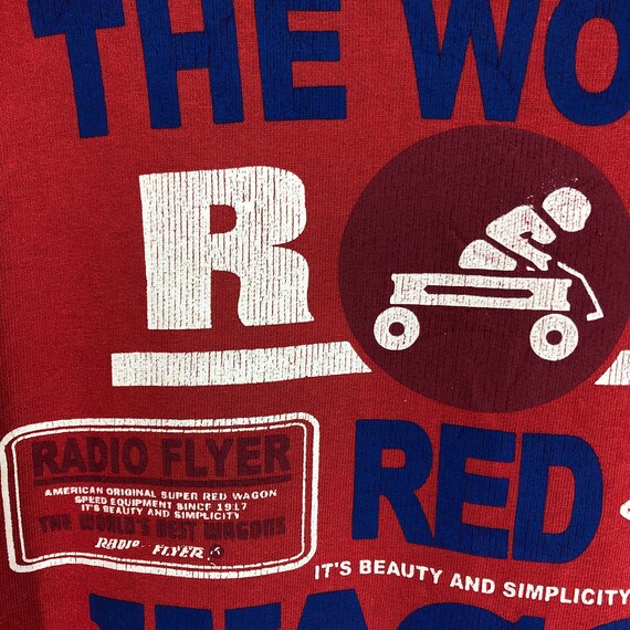 Vintage Red Wagon By Licensed Product Radio Flyer Swe Gem