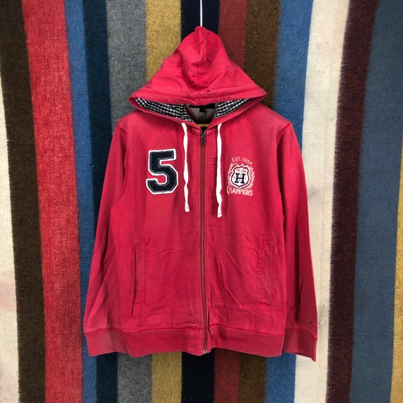 Vintage TOMMY HILFIGER Zipper Hoodie Tommy Hilfige