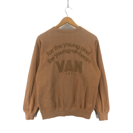 90s Vintage VAN JAC Sweatshirt Pullover Van Jac Bi