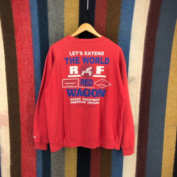 Vintage Red Wagon By Licensed Product Radio Flyer Swe Gem