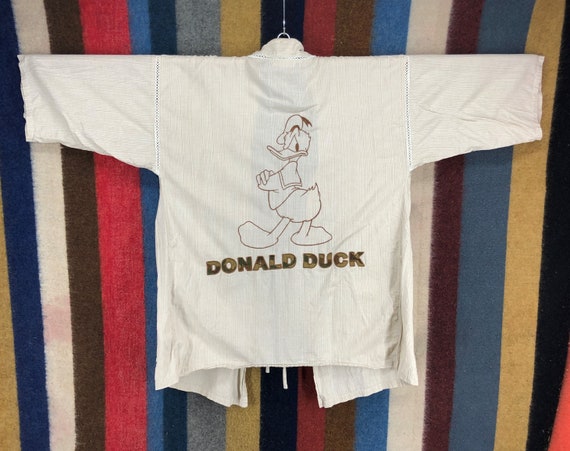 Vintage DONALD DUCK by DISNEY Kimono Japan Donald