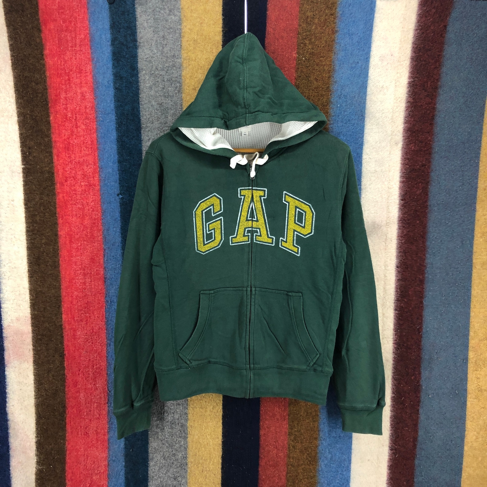 vintage gap hoodie green
