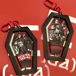 MCR Black Parade Rotierender Schlüsselanhänger