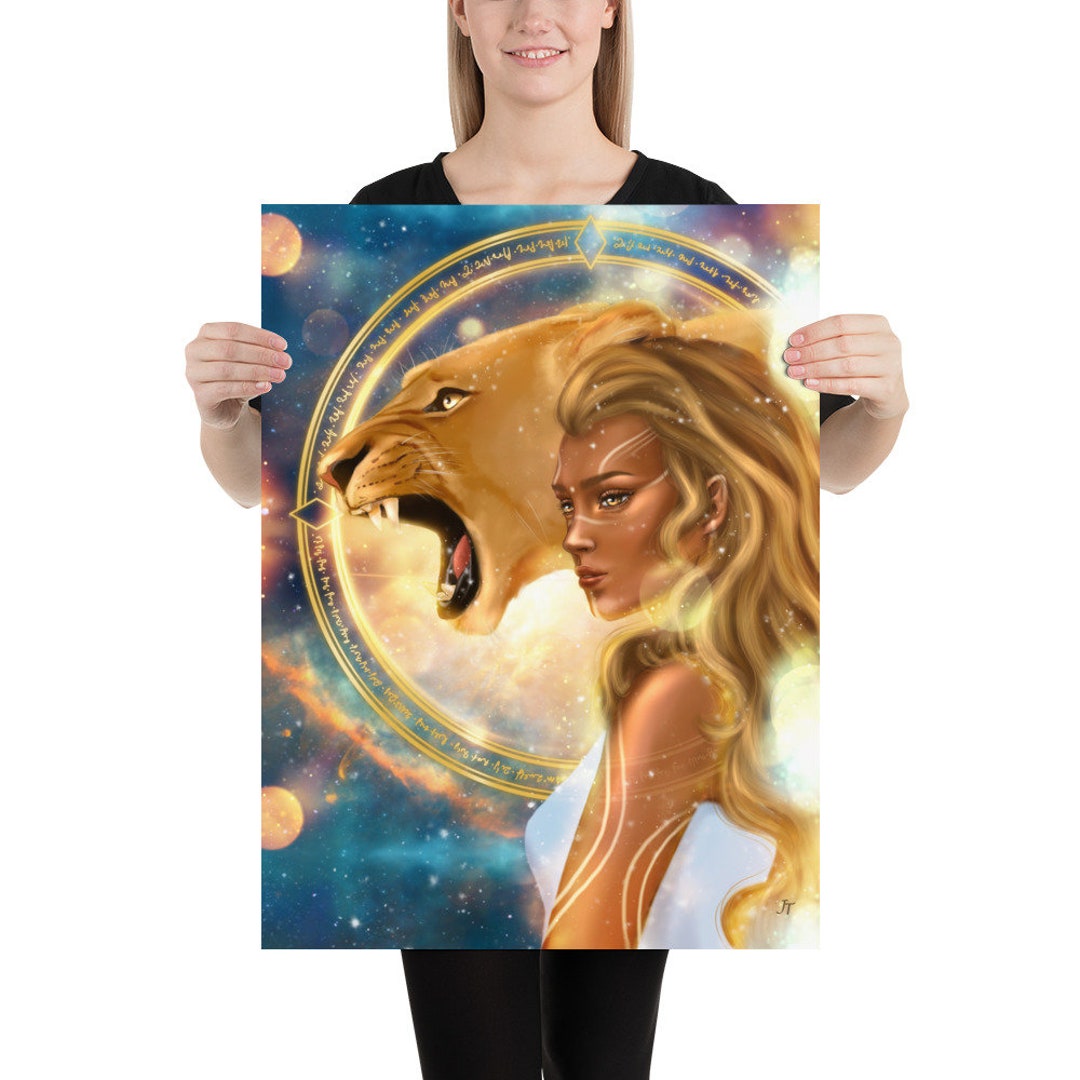 Light Code Activation by the Power of the Lion's Gate Portal Poster ...