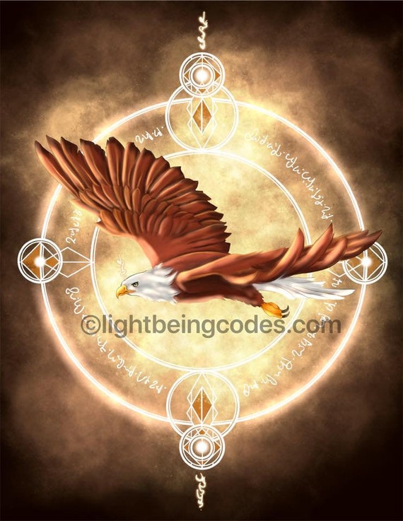 Eagle Light Art LED Illuminated Eagle Metal Wall Art: RGB Color