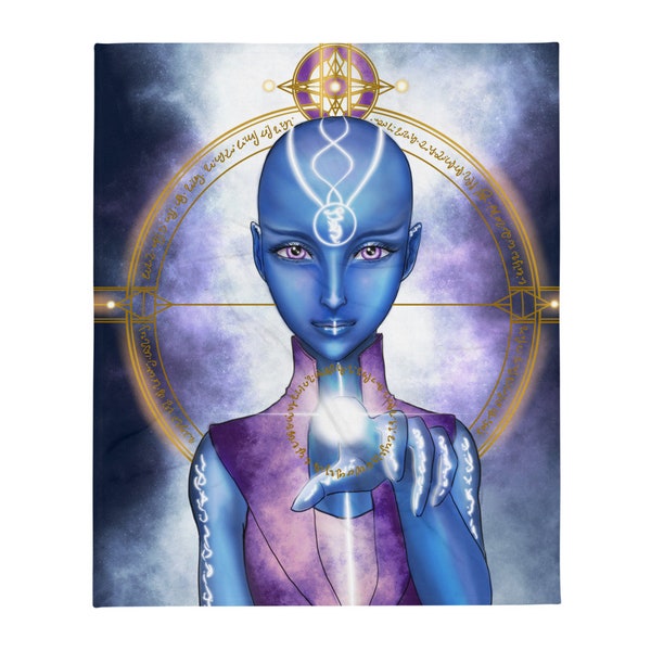 Throw Blanket Sirian Guide Activation