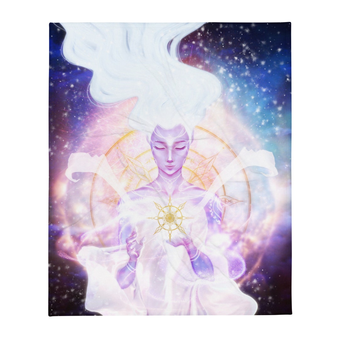 Light Code Activation for Self-realization Throw Blanket - Etsy UK