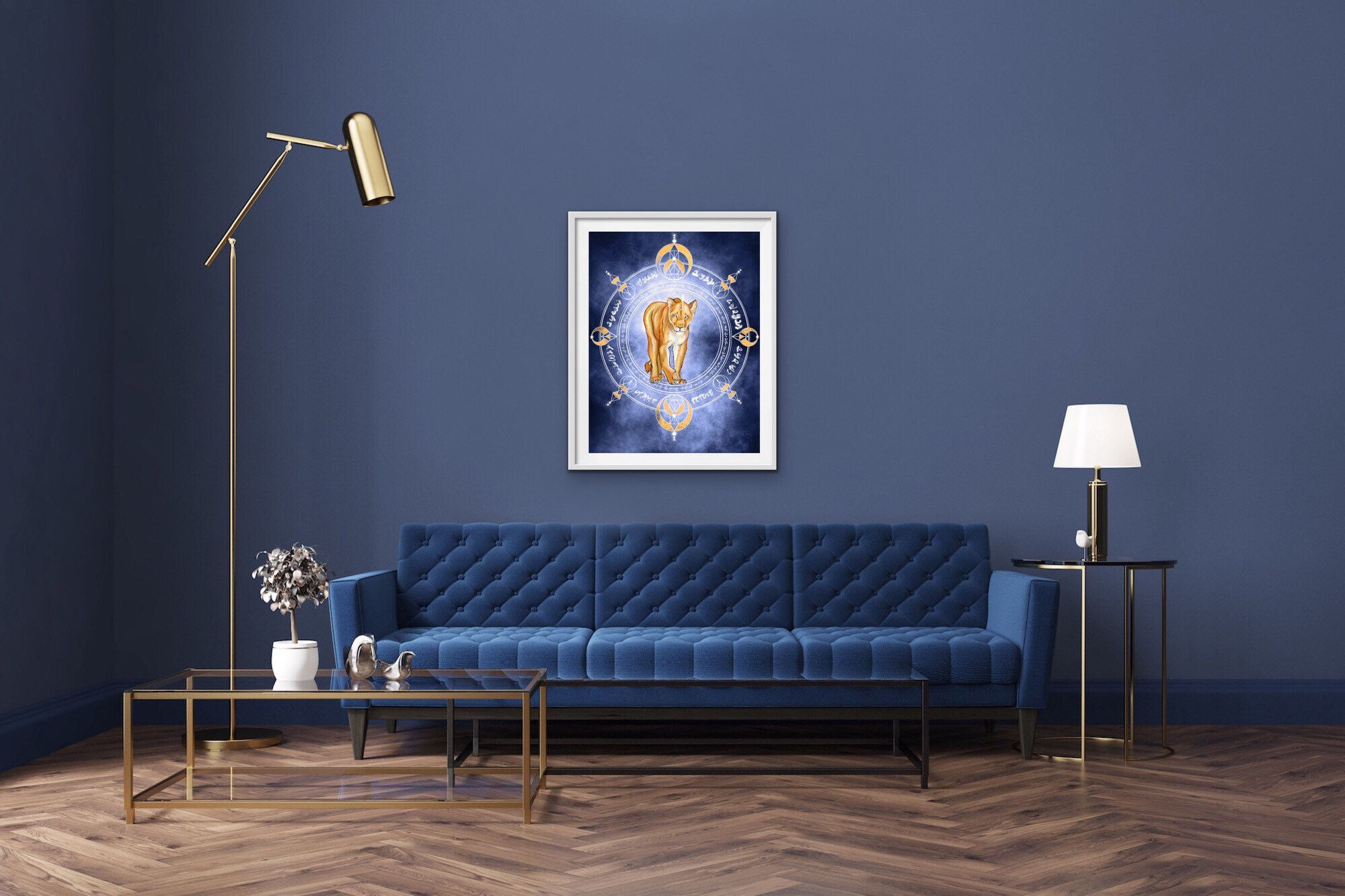 Lioness Light Language Activation Code Digital Art Print, Divine ...