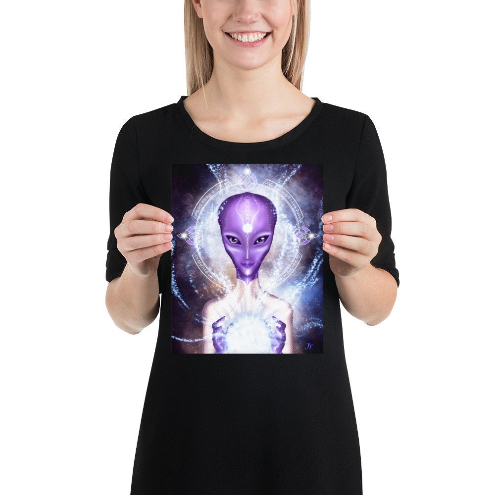 Arcturian Light Language Activation Code Digital Art Print Etsy