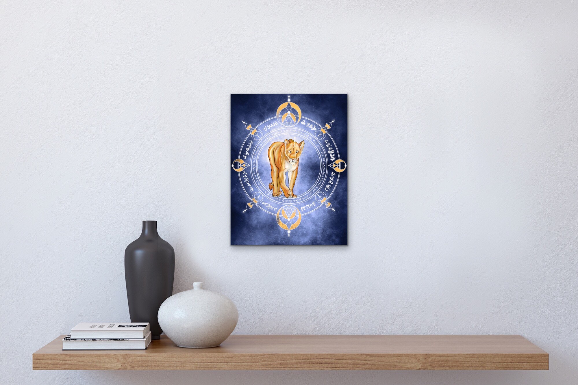 Lioness Light Language Activation Code Digital Art Print, Divine ...