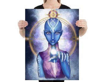 Arcturian Light Language Activation Code Digital Art Print - Etsy
