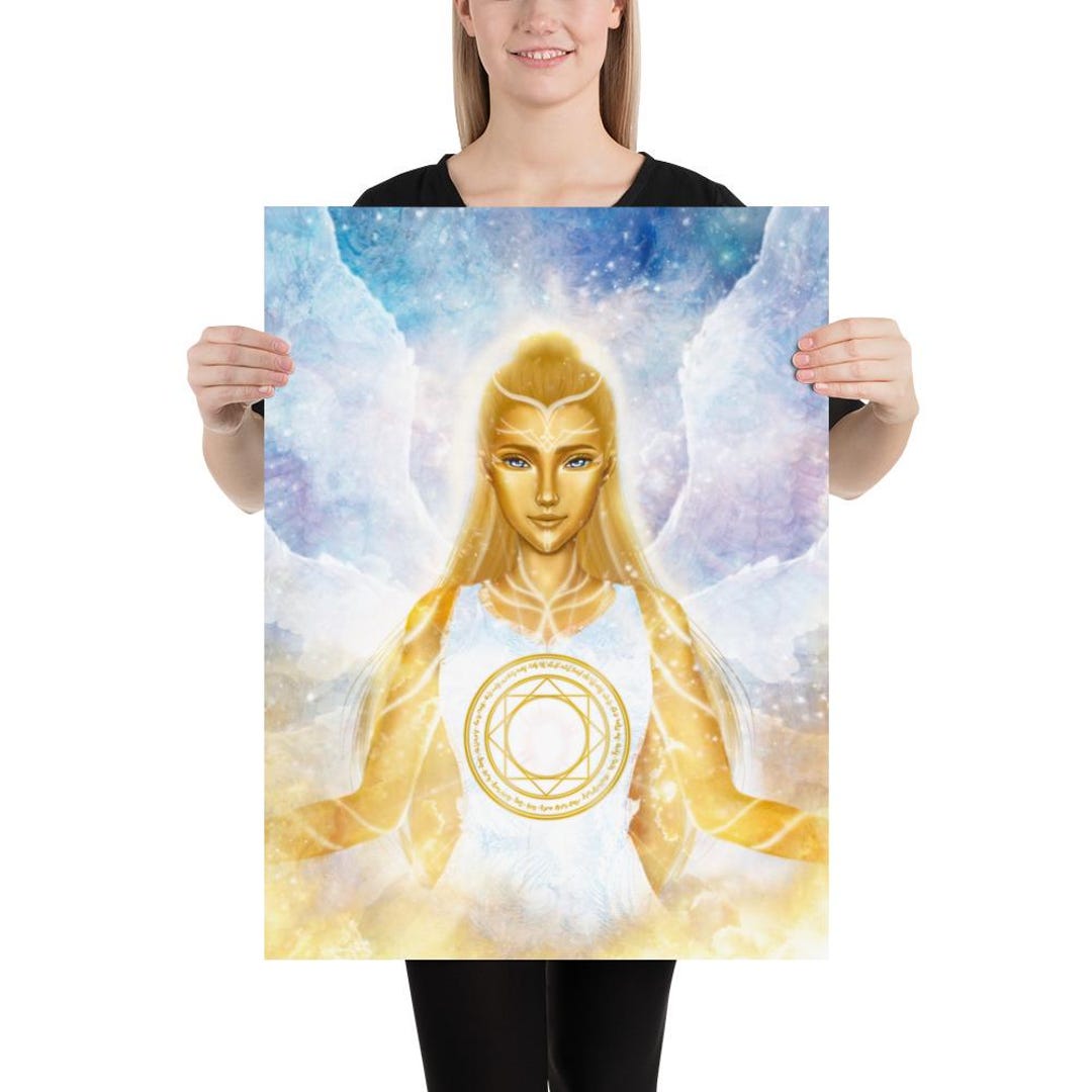 Poster Angelic Light Code Activation by Seraphim - Etsy