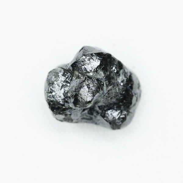 2.40 Carat Black Raw Diamond, Rough Diamonds, Diamond For Jewelry, Loose Black Diamond, Conflict Free Diamond