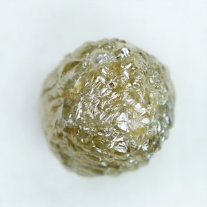 1.01 Carat White and Gray Rough Diamond, White Raw Diamond, Uncut Diamond, Conflict Free, Loose White Rough Diamond For Jewelry