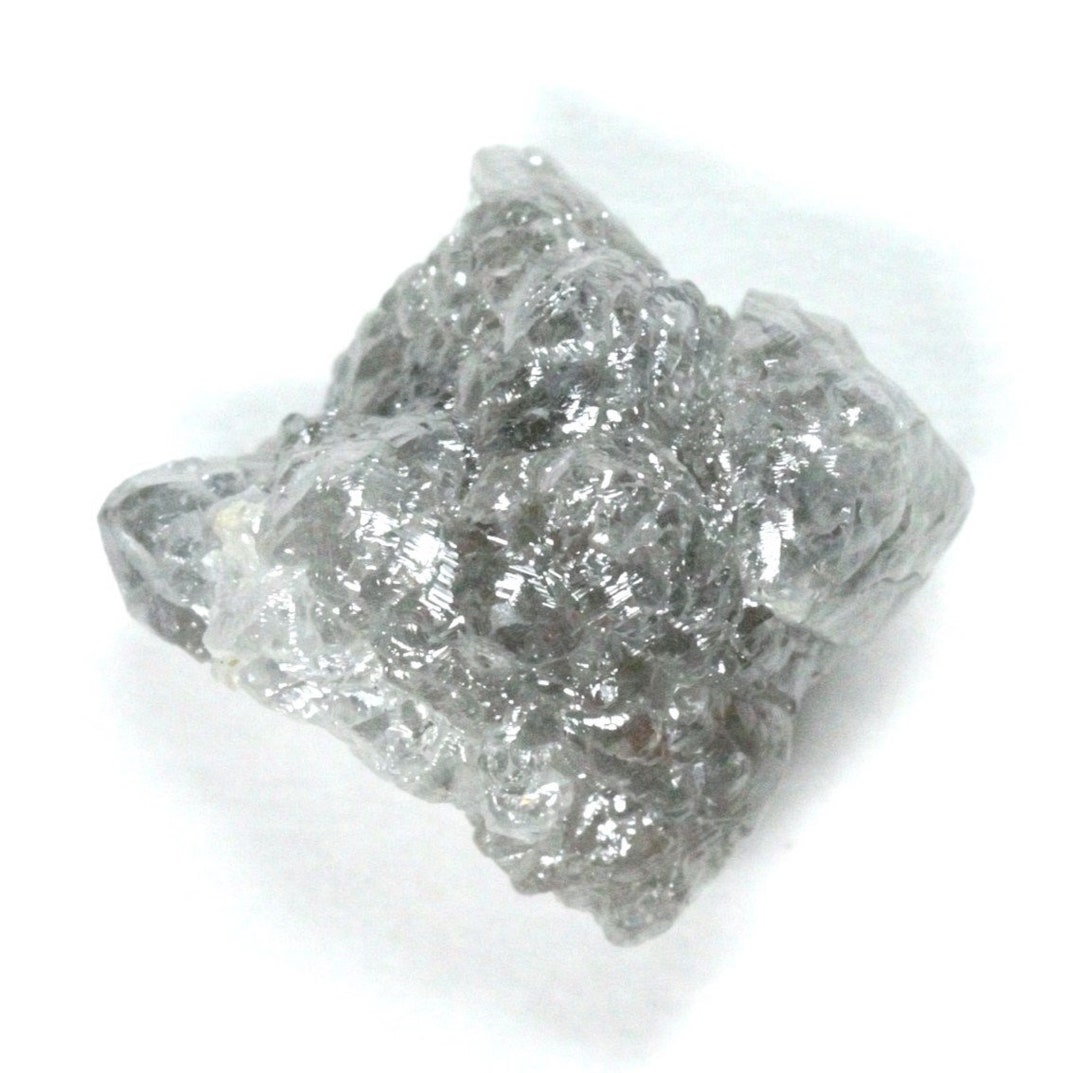 2.93 CT Rough Diamond Uncut Diamond Raw Diamond Natural Diamond Grey ...