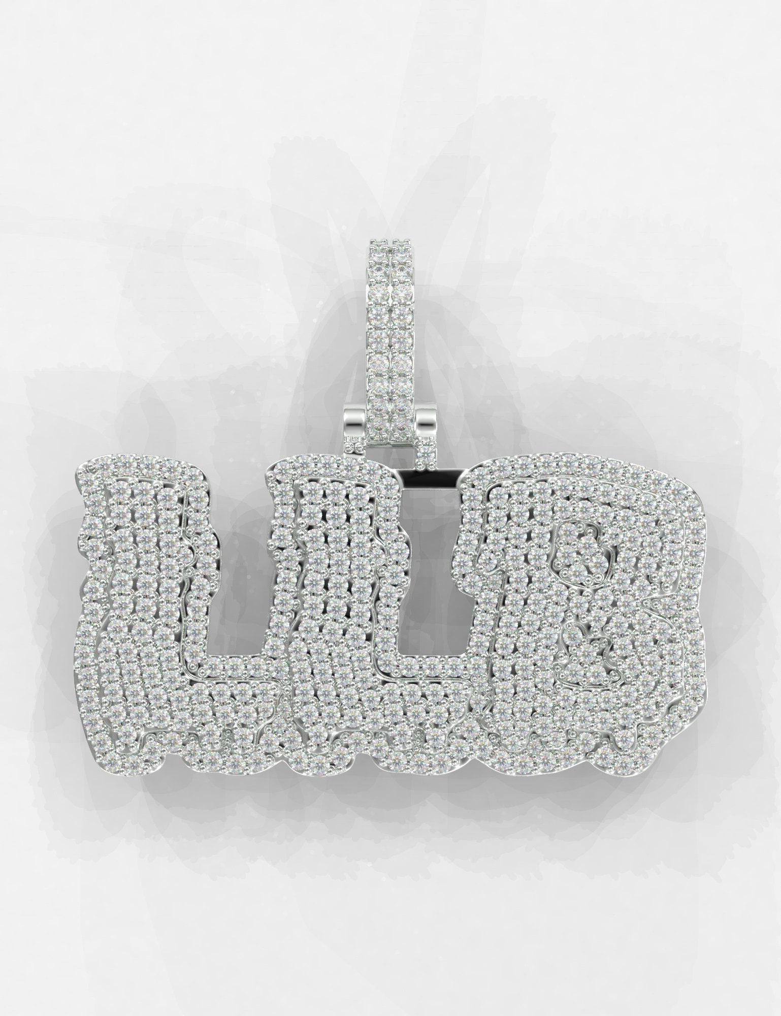 Real 2024 diamond charm