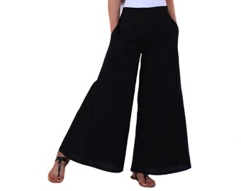 Black palazzo online Clearance