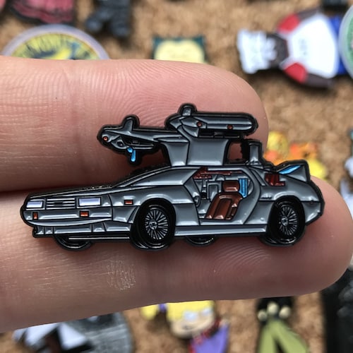 Back To The Future Limited Edition Pin Set Of 2 Official Product Delorean 