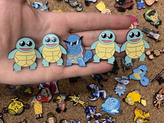 Pokemon Squirtle in Costume Enamel Pin