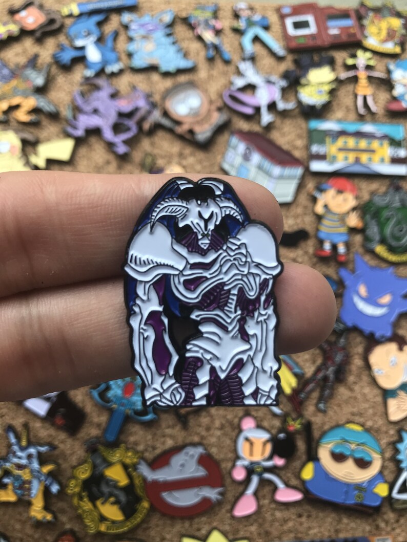 Summoned Skull Yu Gi Oh Custom Enamel Pin Pins Pin Badge Etsy