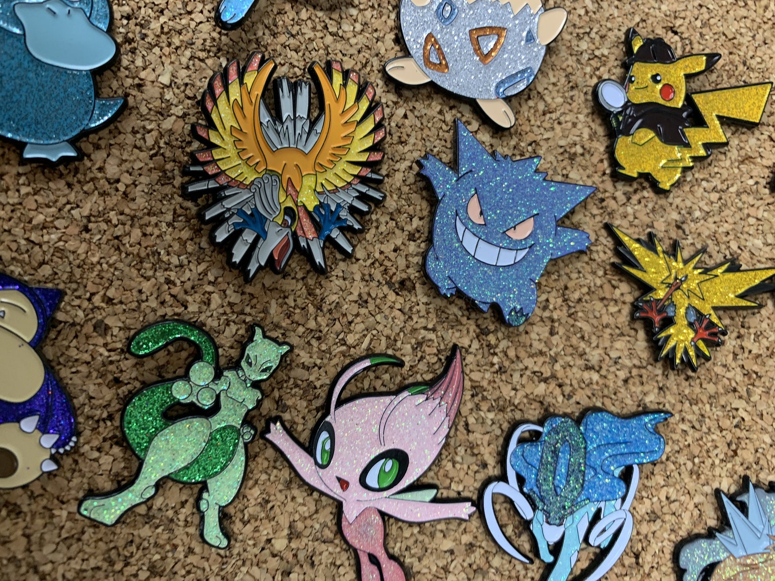 One Mystery Shiny Pokemon Custom Enamel Pin Pins Pin Badge Etsy