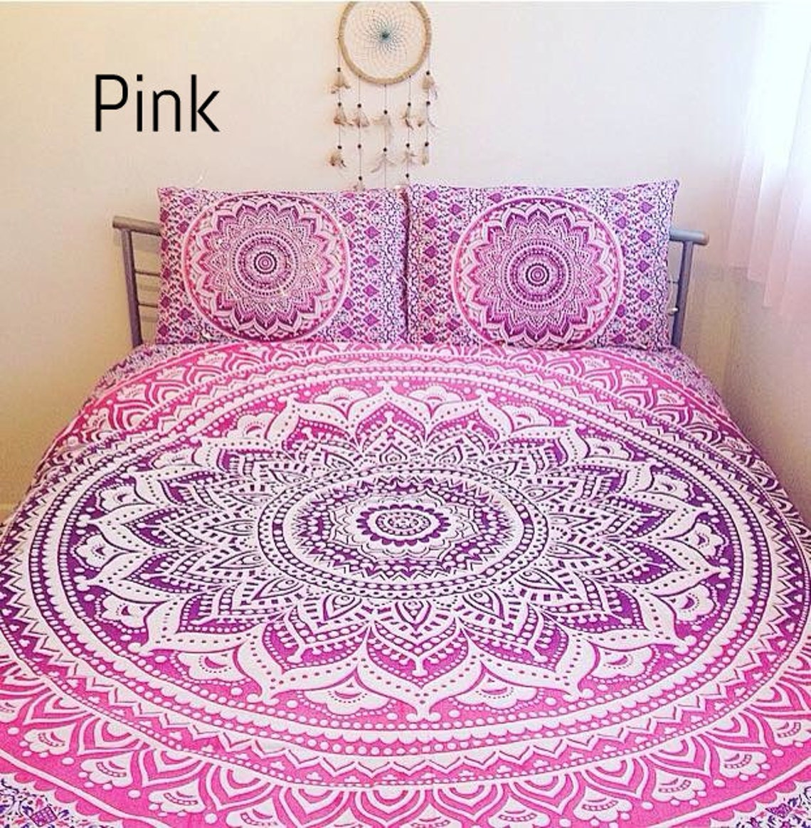 Bedding Set Indian Mandala Bedding Cover Bedspread Sets Etsy