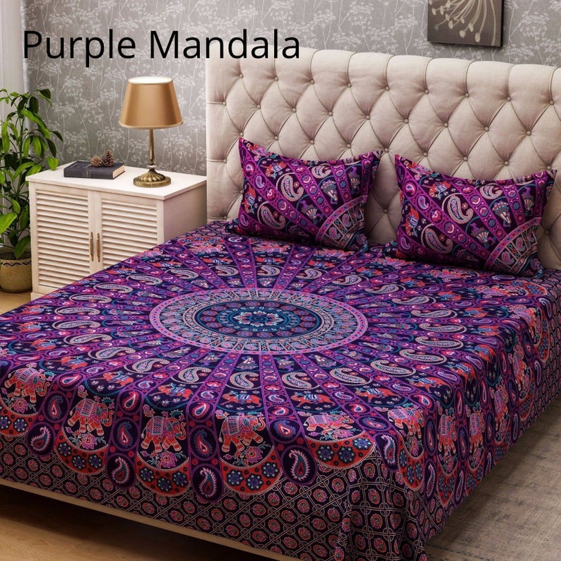 mandala bed sheets