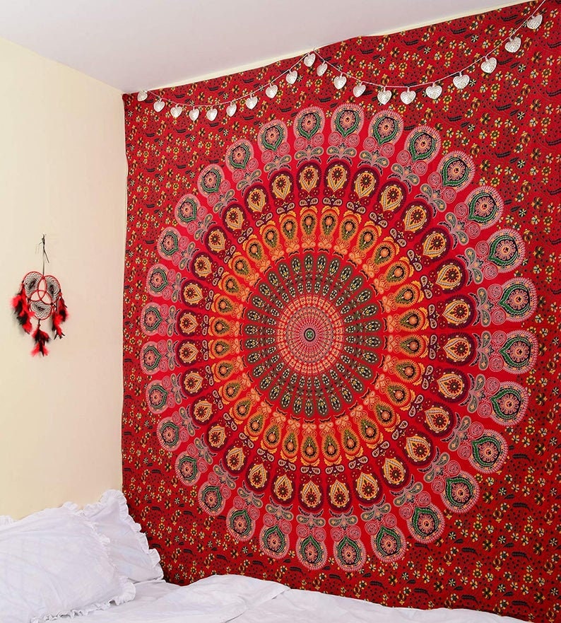 Tapestry Wall Hanging Mandala Tapestry King/Twin/Queen ...