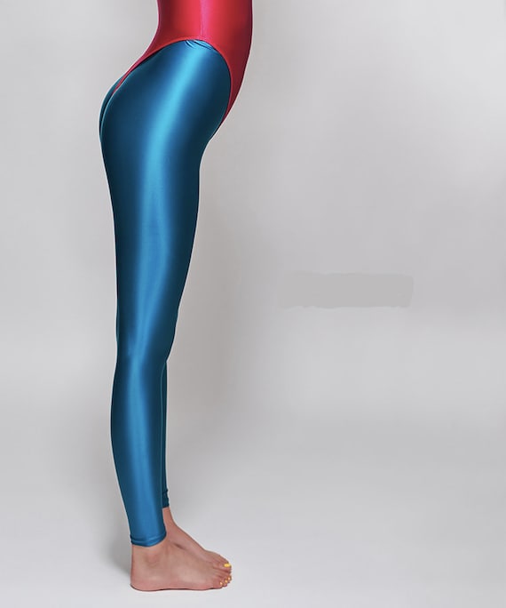 glossy yoga pants