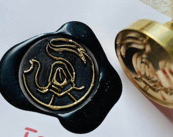 the Yellow King seal wax stamp inspired by Cthulhu Mythos,Call of Cthulhu,Hastur, the King in Yellow