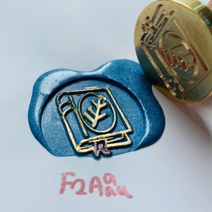 Old mythos tome seal wax stamp from Cthulhu Mythos, Call of Cthulhu, Lovecraft