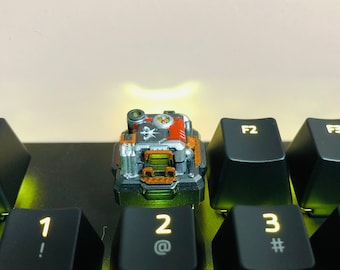 Nakładka na klawisze inspirowana Starcraft2 Terran Supply Depot(BS) do klawiatur mechanicznych MX Switch