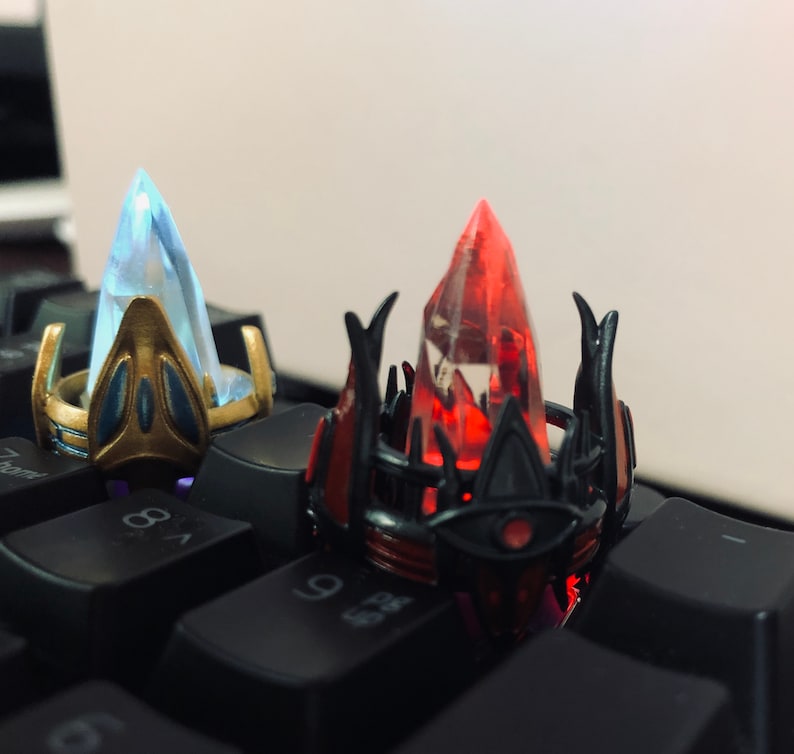 Protoss Pylon Keycap from Starcraft 2 for mechanical keyboards