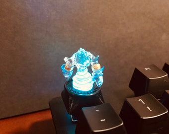 De op het waterelement geïnspireerde keycap voor mechanische toetsenborden met MX-schakelaars