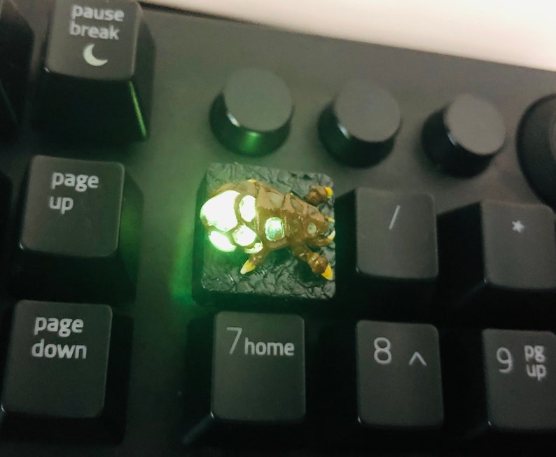 Starcraft 2 Zerg Baneling Keycap for mechanical keyboards Etsy