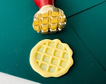 Waffel, Gitter-Wachs Stempel