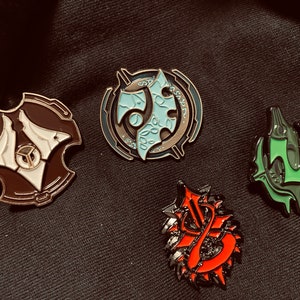 StarCraft 2 Protoss symbol pin inspired by Starcraft 2, protoss logo