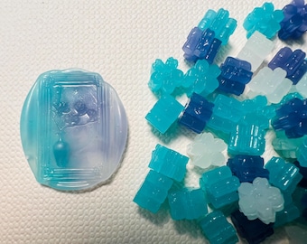 Opal-Jade-Transparentwachsperle Packung, Stempel Versiegelung Angebot