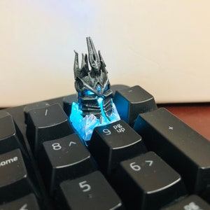 Dark helmet inspired Keycap for MX switch mechanical keyboards
