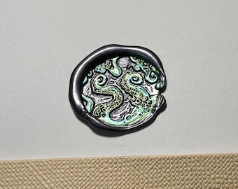 Cthulhu Tentakel Siegel Wachsstempel
