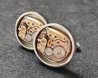 Omega Cufflinks - Etsy UK