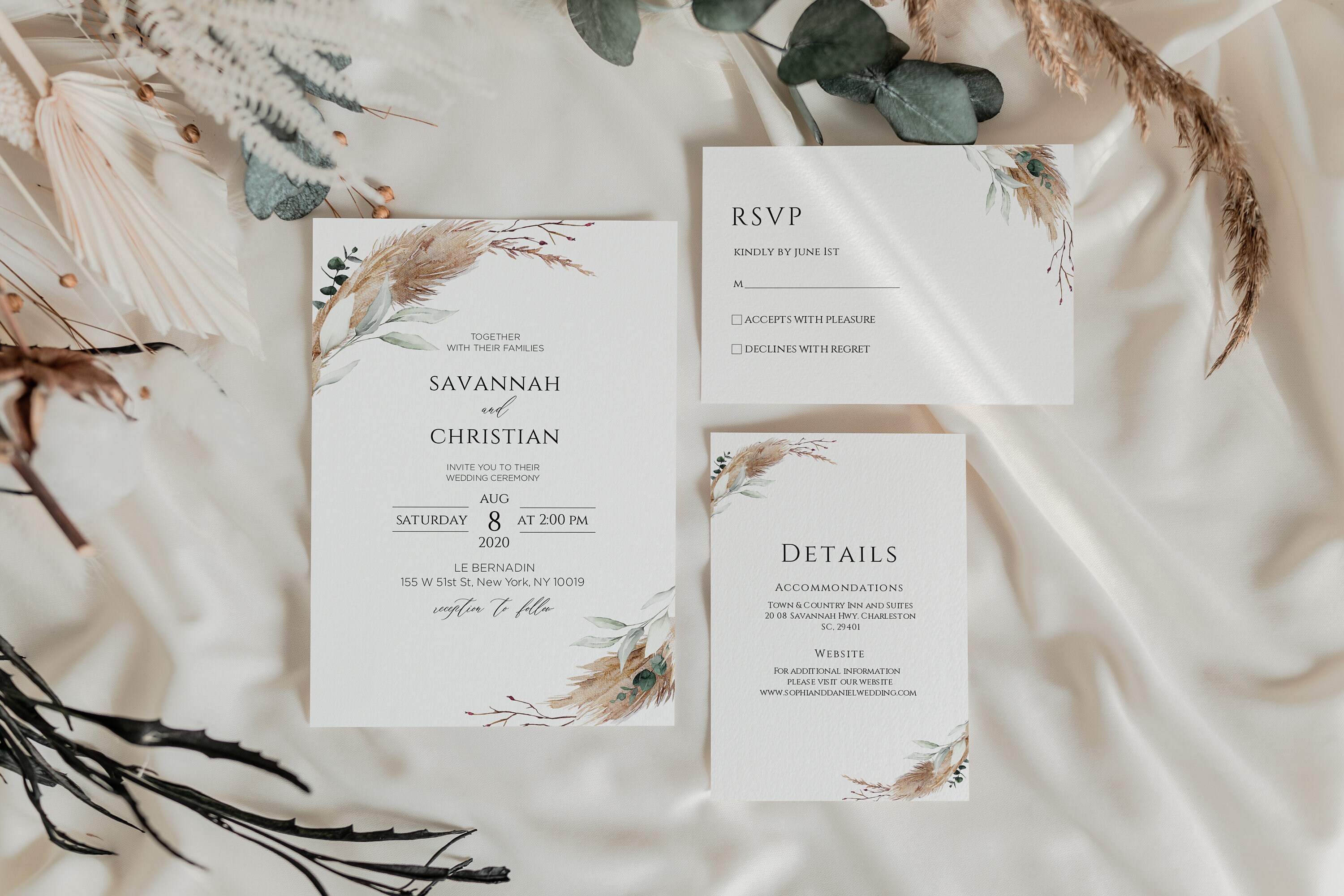 boho tropical wedding