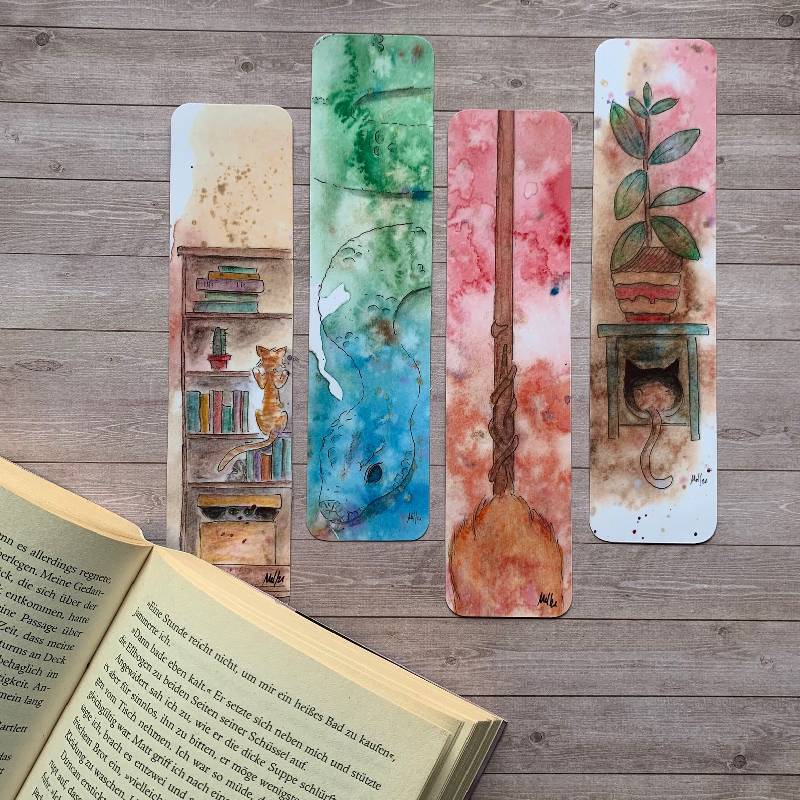 Bookmarks inspired by Harry Potter | Etsy