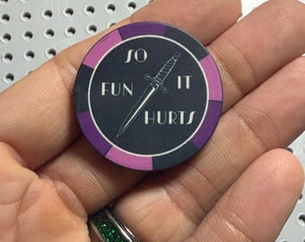 Desperado Club High Roller Casino Chip/Ball Marker DCC Inspired Fan Art