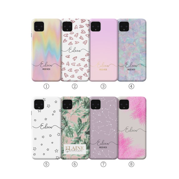 Cute Name Google Pixel 5 case Google Pixel 4A 5G Google Pixel  5 Google Pixel 3 Google Pixel XL Google Pixel 4 XL Google Pixel 3 XL ns14