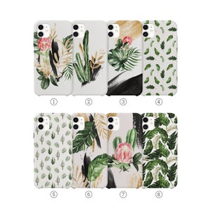 Floral Leaves iPhone 12 case iPhone 12 Pro case iPhone 11 Pro iPhone 12 Pro Max iPhone SE 2020 iPhone X iPhone XR iPhone 8 Plus iPhone ns18