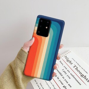 Retro Rainbow for Samsung S21 case Galaxy S20 fe for Samsung A52 A32 5g for Samsung A20e for Samsung A90 Galaxy A6  Galaxy S9 Galaxy S6 mp33